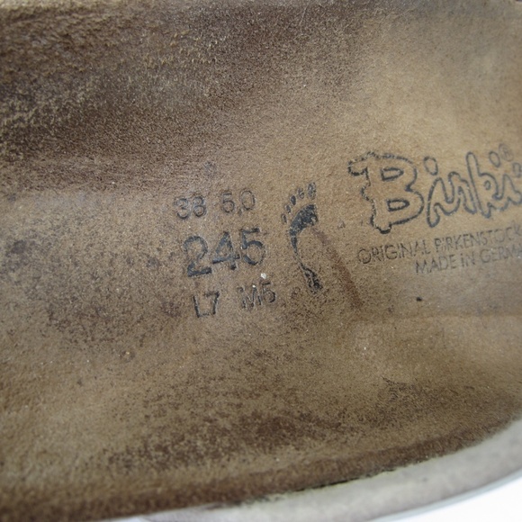 Birkenstock Birki's Sandals Womens 7 M5 Birko-Flor Paisley Light Rose‎ summer - Picture 5 of 7